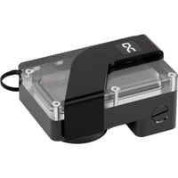 Alphacool Serbatoio piatto Core DDCzero 90, Serbatoio di espansione Nero/trasparente