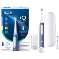 Braun iO My Way Adolescenti Spazzolino a vibrazione Blu, Spazzolino da denti elettrico grigio/Bianco, Adolescenti, Spazzolino a vibrazione, Cura quotidiana, Sensibile, Super sensitive, Sbiancante, Blu, 10 anno/i, Batteria