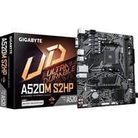 GIGABYTE A520M S2HP, Scheda madre Nero/grigio