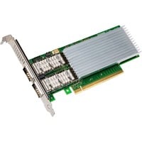 Intel® Ethernet Network Adapter E810-CQDA2 Interno Fibra 100000 Mbit/s, Scheda di rete Interno, Cablato, PCI Express, Fibra, 100000 Mbit/s, Bulk