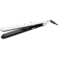 Rowenta OPTILISS II Piastra per capelli Caldo Bianco, Raddrizzatore capelli bianco/Nero, Piastra per capelli, Caldo, Barra di scorrimento, A forma di canna dritta, Per tutti i tipi di capelli, Lungo, Medio, Basso