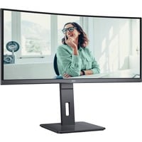 AOC CU34P3CV Monitor PC 86,4 cm (34") 3440 x 1440 Pixel UltraWide Quad HD LED Nero, Monitor LED Nero, 86,4 cm (34"), 3440 x 1440 Pixel, UltraWide Quad HD, LED, 4 ms, Nero