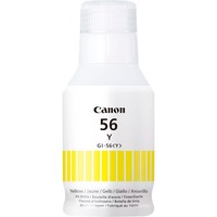 Canon Flacone d'inchiostro GI-56Y, Giallo Giallo, Originale, Giallo, Canon, MAXIFY GX6050, GX7050, 14000 pagine, Ad inchiostro