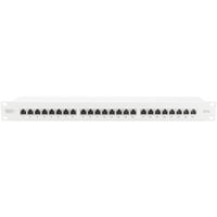 Digitus Cavo patch CAT 6A, classe EA, schermato, Patch Panel grigio, classe EA, schermato, Gigabit Ethernet, Cat6a, Grigio, Montaggio a rack, 1U, 1,5 mm