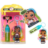 MGA Entertainment Yummiland Lip Gloss Doll Sour Sweeties - Sasha Sourworms, Bambola Mini bambola, Femmina, 4 anno/i, Bambino/Bambina, Multicolore