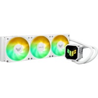 ASUS TUF Gaming LC III 360 ARGB White Edition Case per computer Raffreddatore di liquidi tutto in uno 12 cm Bianco, Raffreddamento ad acqua bianco, Raffreddatore di liquidi tutto in uno, 12 cm, Bianco