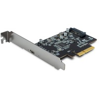Inter-Tech ARGUS KC-008 scheda di interfaccia e adattatore Interno, Controller USB PCIe, 20 Gbit/s, Windows 10, 115 mm, 120 mm, 18 mm
