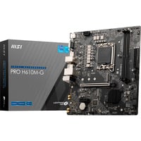 MSI PRO H610M-G scheda madre Intel H610 LGA 1700 micro ATX Intel, LGA 1700, Intel® Core™ i9, LGA 1700, DDR5-SDRAM, 96 GB