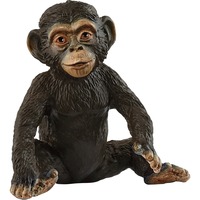 Schleich WILD LIFE Piccolo di scimpanzé, Gioco figura 3 anno/i, Jungle, Wild animals / adventure toys, Multicolore