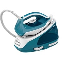 Tefal Express Easy SV6131 2200 W 1,7 L Bianco, Blu, Stazione stirante bianco/Turchese, 2200 W, 230 g/min, 5,8 bar, 1,7 L, 360 g/min, Bianco, Blu