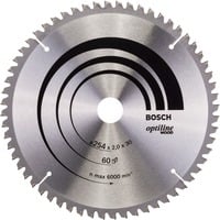 Bosch 2 608 640 436 lama circolare 25,4 cm 1 pz, Lama per sega Legno, 25,4 cm, 1,4 mm, 2 mm, Bosch, 1 pz