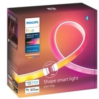 Philips Hue Philips Hue White and Color Ambiance Gradient Lightstrip Gradient Estensione 1 m, Striscia LED Philips Hue White and Color ambiance Gradient Lightstrip Gradient Estensione 1 m, Striscia LED intelligente, Bluetooth/Zigbee, Bianco, LED, Silicone, Lampadina/e non sostituibile/i