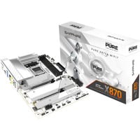 SAPPHIRE PURE X870A WIFI 7, Scheda madre bianco