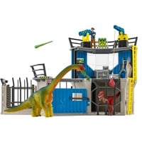 Schleich Dinosaurs 41462 set da gioco, Gioco figura Dinosaurs and volcano, Research station, 4 anno/i, Multicolore, Plastica