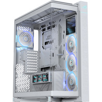 ASUS ROG Cronox GR801 CURVE TG ARGB White Edition, Chassis Tower bianco