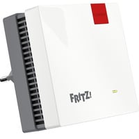 FRITZ! 20003116 Ponti e ripetitori, Ripetitore bianco/grigio, Repeater 20003116, Ripetitore di rete, Collegamento ethernet LAN, Rosso, Bianco