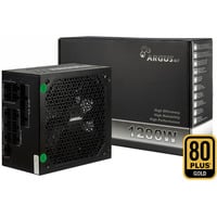Inter-Tech HA-1200BA4, Alimentatore PC Nero