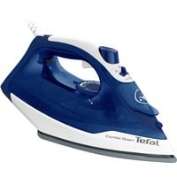 Tefal FV2838 Ferro da stiro a secco e a vapore Piastra Cerilium 2400 W Blu, Bianco blu/Bianco, Ferro da stiro a secco e a vapore, Piastra Cerilium, 1,9 m, 180 g/min, Blu, Bianco, 40 g/min