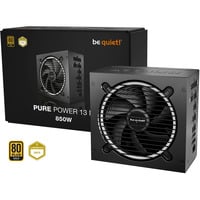be quiet! Pure Power 13 M | 850W alimentatore per computer 20+4 pin ATX ATX Nero, Alimentatore PC Nero, 850 W, 100 - 240 V, 900 W, 50/60 Hz, 12 A, 6 A