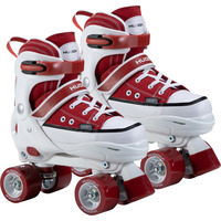 HUDORA Pattini a rotelle n. 28-31 rosso/Bianco
