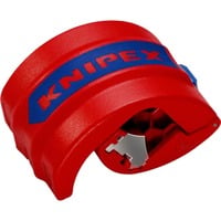KNIPEX BiX, tagliatubi per tubi in plastica e manicotti di tenuta rosso/Blu