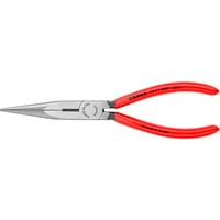 KNIPEX Pinza piatta rotonda con taglio 26 11 200, pinza becco di cicogna, Pinza da presa rosso/Blu