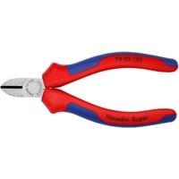 KNIPEX Tronchese 70 02 125, Pinze di taglio rosso/Blu