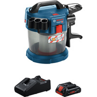Bosch Aspirapolvere a batteria GAS 18 Volt 10 litri con batteria ProCORE 18 Volt 4.0 ampere-ora Vendita al dettaglio