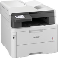 Brother MFC-L3740CDW stampante multifunzione LED A4 600 x 2400 DPI 18 ppm Wi-Fi grigio chiaro, LED, Stampa a colori, 600 x 2400 DPI, A4, Stampa diretta, Nero, Bianco