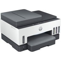 HP Smart Tank 7605 Wireless All-in-One Colore Stampante, Stampa fronte/retro; fotocopiatrice, scanner, Stampante multifunzione grigio/Bianco, Stampa fronte/retro; fotocopiatrice, scanner, Getto termico d'inchiostro, Stampa a colori, 4800 x 1200 DPI, A4, Stampa diretta, Grigio