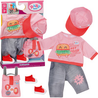 ZAPF Creation BABY born Snack Shop Outfit 43cm, Accessori della bambola BABY born Snack Shop Outfit 43cm, Set di vestiti per bambola, 3 anno/i