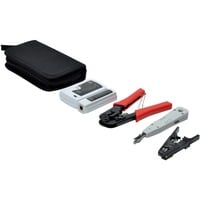 Digitus Set di strumenti per rete DN-94022, Attrezzo Sverniciatura /smontaggio Nero