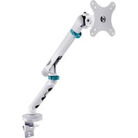 Digitus Supporto per monitor design singolo, 35", 10 kg, Base per monitor bianco