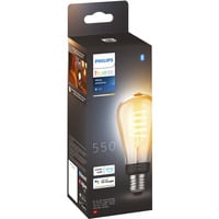 Philips Hue Hue White Ambiance Lampadina a filamento E27 Edison ST64 550, Lampada a LED 