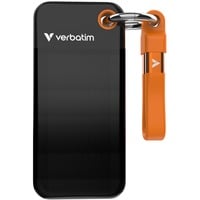 Verbatim Pocket SSD 1 TB USB tipo-C 3.2 Gen 2 (3.1 Gen 2) Nero, Arancione, Disco a stato solido Nero/Orange, 1 TB, USB tipo-C, 3.2 Gen 2 (3.1 Gen 2), 1000 MB/s, 10 Gbit/s, Nero, Arancione