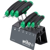 Wiha Set di chiavi a perno esagonali, con manico trasversale ComfortGrip, Cacciavite Nero/Rosso