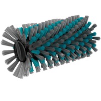 GARDENA Spazzola a rullo universale, per pulitore multi a batteria AquaBrush, Spazzole di lavaggio grigio/Turchese