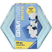 Ravensburger GraviTrax micro Ocean Blue (63 pc), Giochi di costruzione 