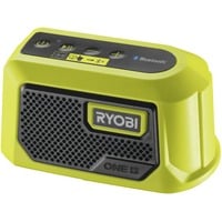 Ryobi ONE+ Cassa Bluetooth Mini con batteria, 18Volt, Altoparlante verde/Nero