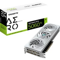 GIGABYTE GeForce RTX 5060 Ti AERO OC 8G Scheda Grafica – 8 GB GDDR7, 128 bit, PCI-E 5.0, 2647 MHz Frequenza del core, 3 x DisplayPort, 1 x HDMI, GV-N506TAERO OC-8GD 128 bit, PCI-E 5.0, 2647 MHz Frequenza del core, 3 x DisplayPort, 1 x HDMI, GV-N506TAERO OC-8GD, GeForce RTX 5060 Ti, 8 GB, GDDR7, 128 bit, 7680 x 4320 Pixel, PCI Express x8 5.0