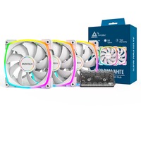 Montech AX120 PWM 120x120x25, Ventola bianco