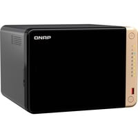 QNAP TS-664 NAS Tower Intel® Celeron® N5095 8 GB DDR4 0 TB QNAP QTS Nero, Bronzo Nero, NAS, Tower, Intel® Celeron®, N5095, 8 GB, DDR4