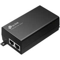 TP-Link Omada POE160S adattatore PoE e iniettore Gigabit Ethernet Nero, Gigabit Ethernet, 10,100,1000 Mbit/s, 10/100/1000, IEEE 802.3ab, IEEE 802.3af, IEEE 802.3at, IEEE 802.3i, IEEE 802.3u, Cat3, Cat4, Cat5, Cat5e, Nero