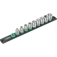 Wera Barra magnetica per bussole B 4 Zyklop Set di bussole per chiavi a cricchetto 3/8", chiave combinata   Nero/Verde