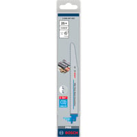 Bosch S 1130 CF Lama per sega universale Bimetallo 1 pz Lama per sega universale, Tubo, Profilato, Bimetallo, Nero, 8 + 10, 2,5 mm