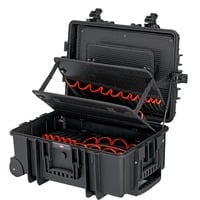 KNIPEX Valigetta per attrezzi "Robust45 Move" 00 21 37 LE, Cassetta portautensili Nero