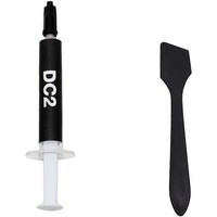 be quiet! DC2 compontente del dissipatore di calore Pasta termica 7,5 W/m·K 3 g, Pastiglie e composti termiche Pasta termica, 7,5 W/m·K, Ossido di metallo, Silicone, Ossido di zinco, Grigio, -20 - 120 °C, 3 g