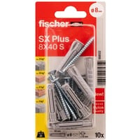 fischer Tassello SX Plus 8x40 S K grigio chiaro