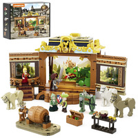 Lumibricks Carrozza delle truppe medievale, Giochi di costruzione 