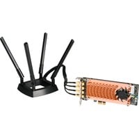 QNAP QWA-AC2600 scheda di rete e adattatore Interno WLAN 1733 Mbit/s, Adattatore Wi-Fi Interno, Wireless, PCI Express, WLAN, Wi-Fi 5 (802.11ac), 1733 Mbit/s